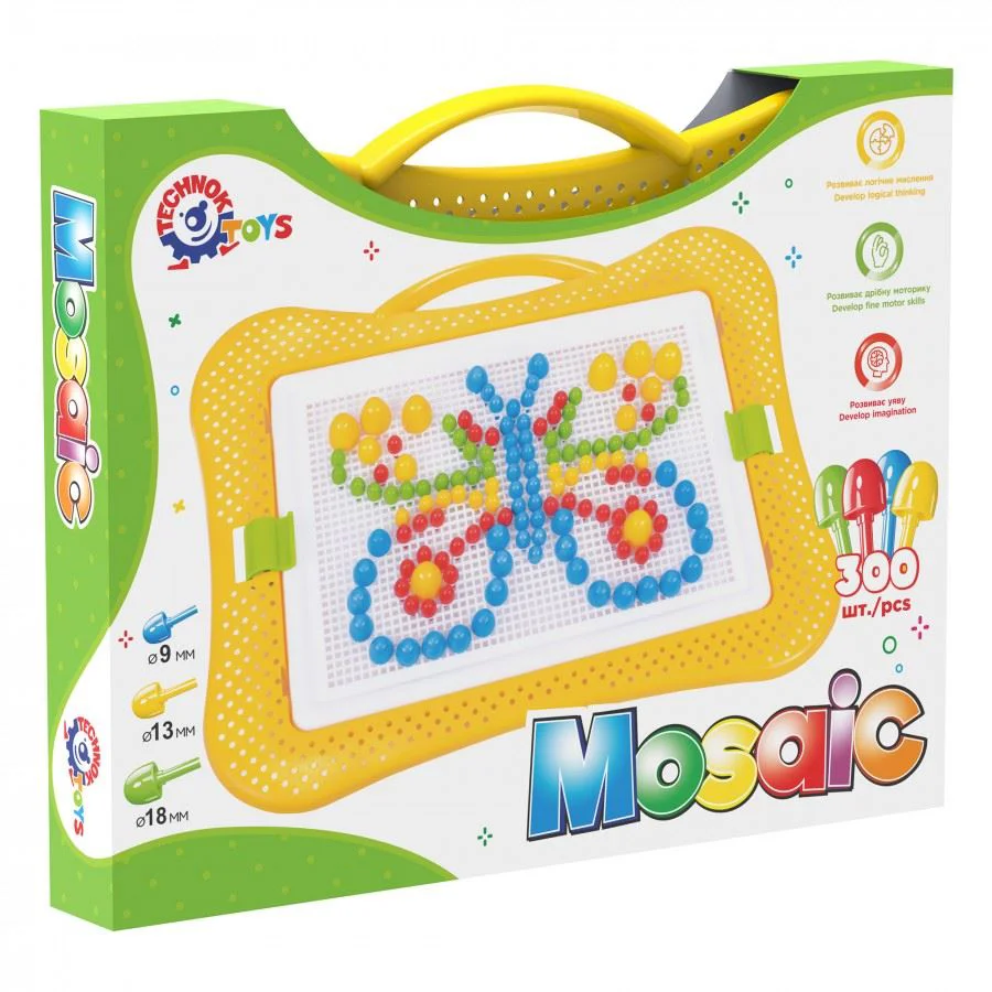 image for Мозаика 7 Technok Toys, 300 эл. foto