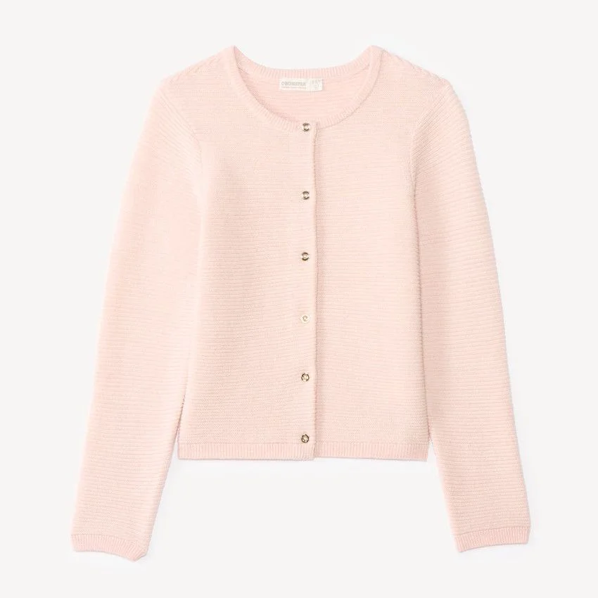 image for Orchestra Cardigan tricotat Baby Pink foto