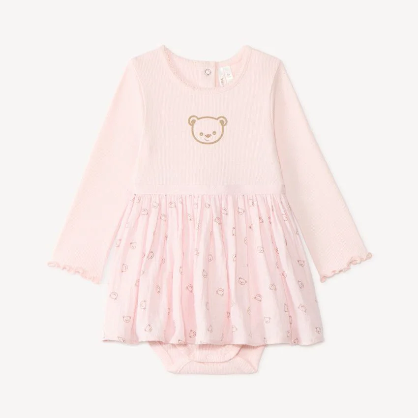Orchestra Rochita 2 in 1 cu body Pink Teddy foto