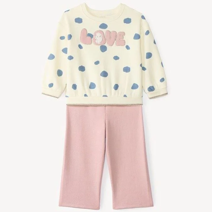 Orchestra Set 2 piese Love Poodle - hanorac si pantaloni de trening foto