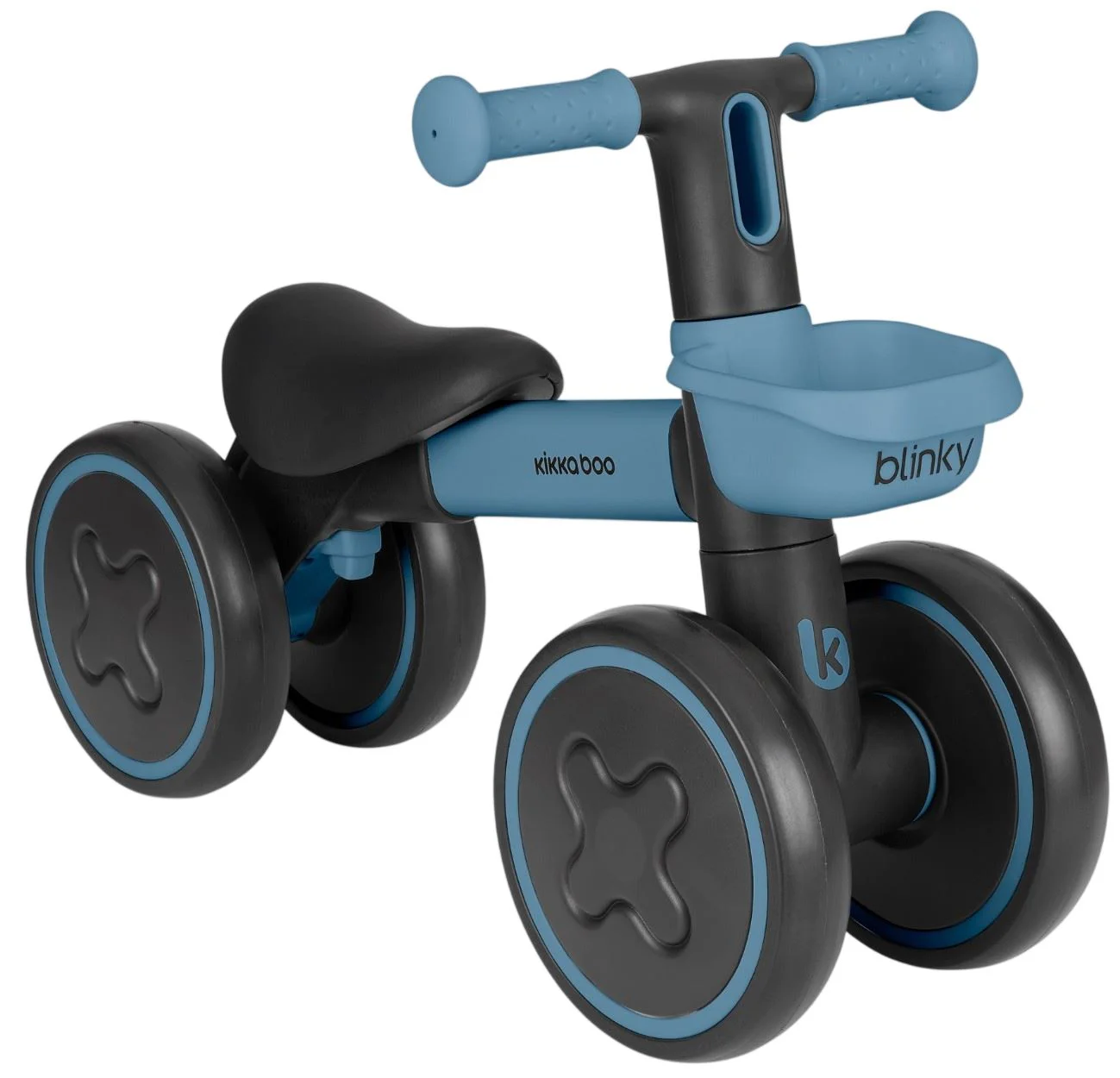 image for Bicicleta fara pedale KikkaBoo Ride-On Blinky Blue foto