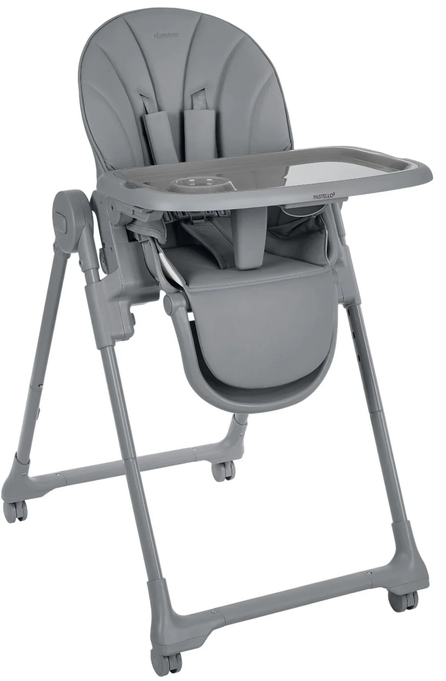 image for Scaun de masa KikkaBoo Pastello 3 Grey foto