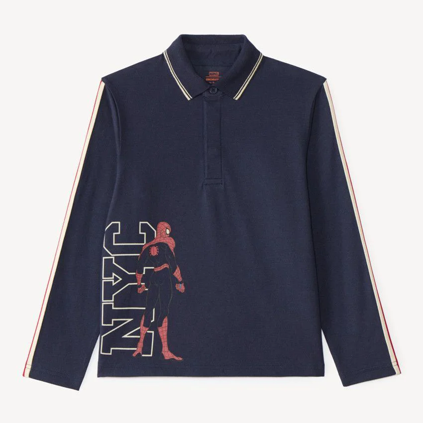 Orchestra Bluza polo cu maneca lunga Spider-Man foto