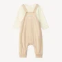 Orchestra Set 2 piese Love You Mum - salopeta lunga si bluza cu maneca lunga foto