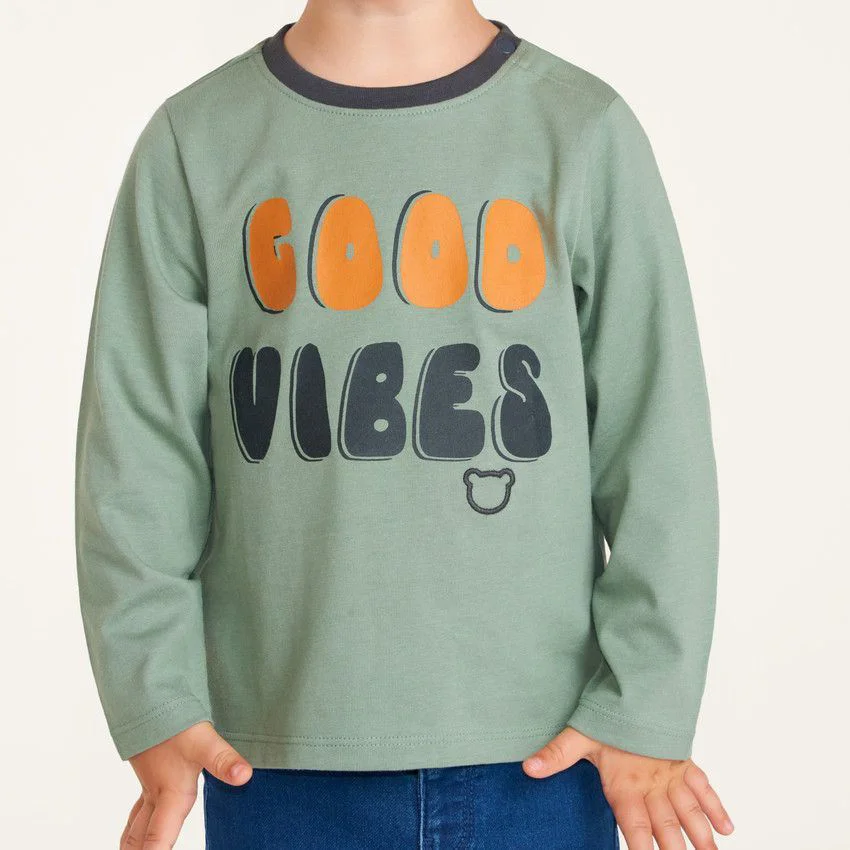 Orchestra Bluza cu maneca lunga Good Vibes foto