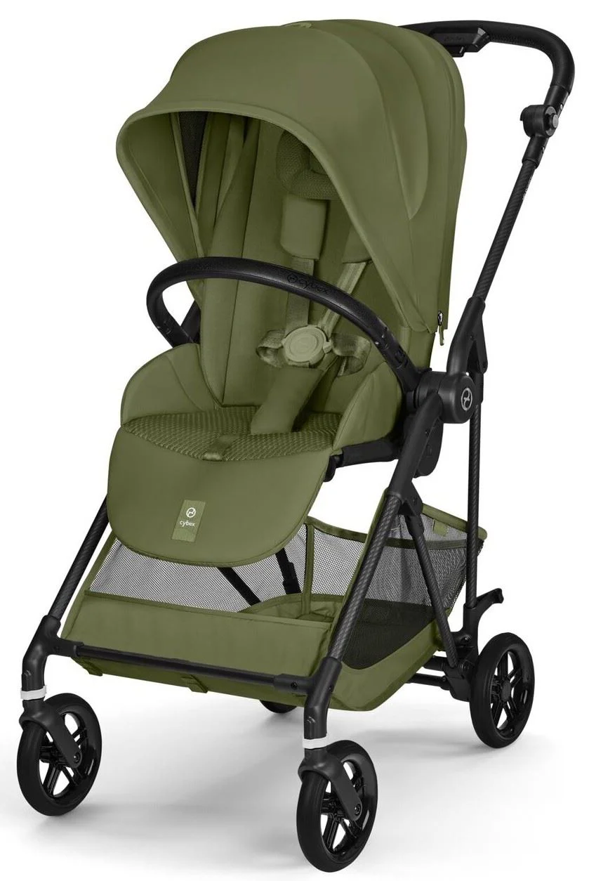 Коляска Cybex Melio Carbon Moss Green 2026 foto