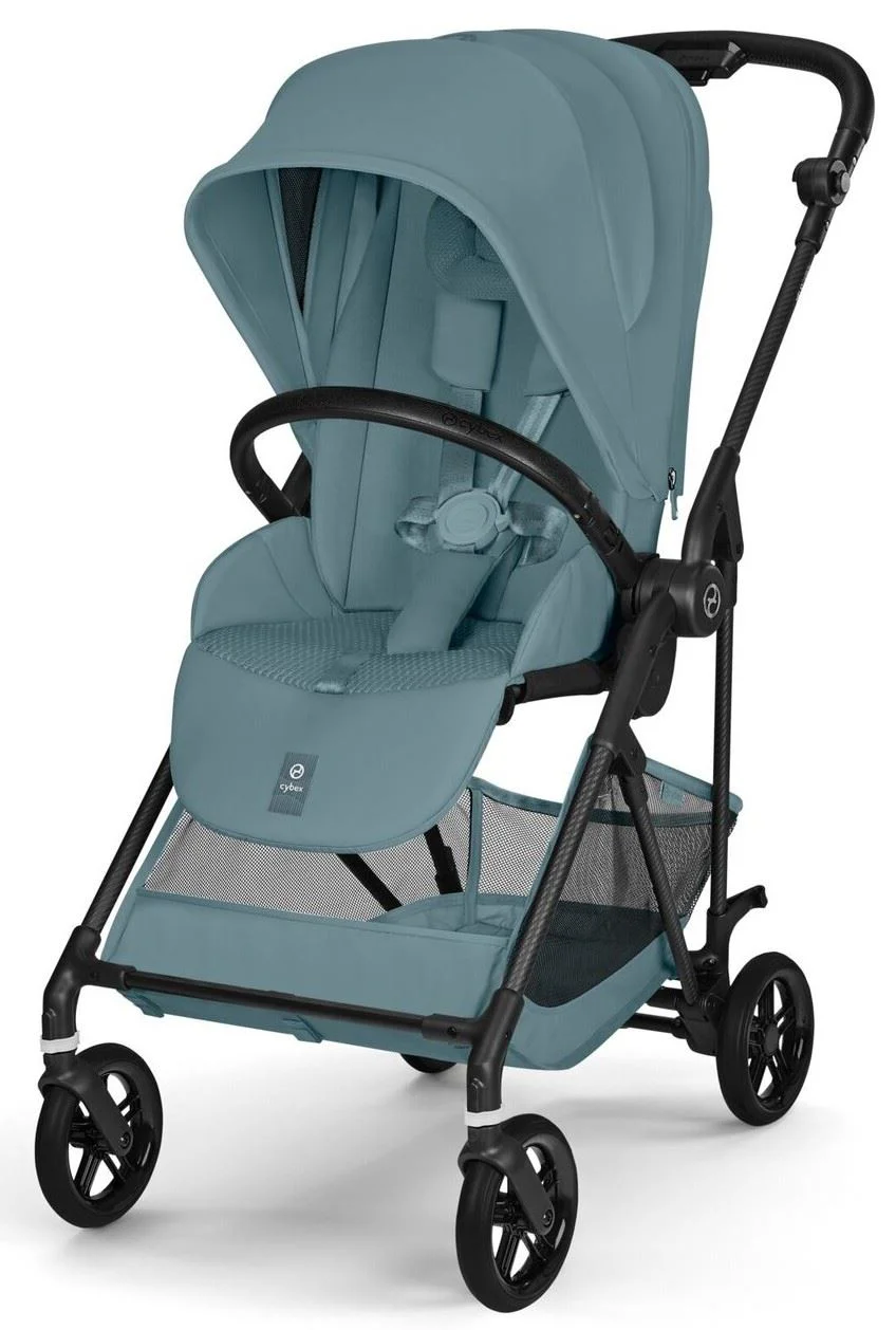 Коляска Cybex Melio Carbon Stormy Blue 2026 foto
