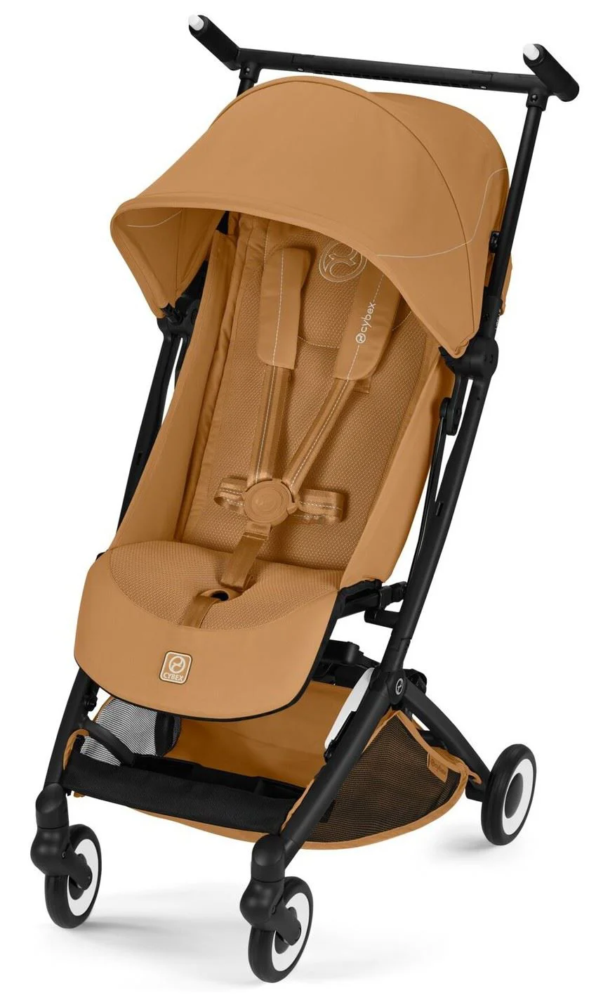 Carucior Cybex Libelle Matt Black Cinnamon Yellow 2026 foto