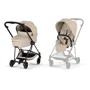 Коляска 2 в 1 Cybex Mios Matt Black Cozy Beige 2026 foto