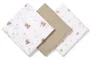 Супермягкие муслиновые пелёнки BabyOno Cream, 3 шт. foto