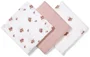Супермягкие муслиновые пелёнки BabyOno Pink, 3 шт. foto