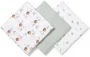 Супермягкие муслиновые пелёнки BabyOno Green, 3 шт. foto