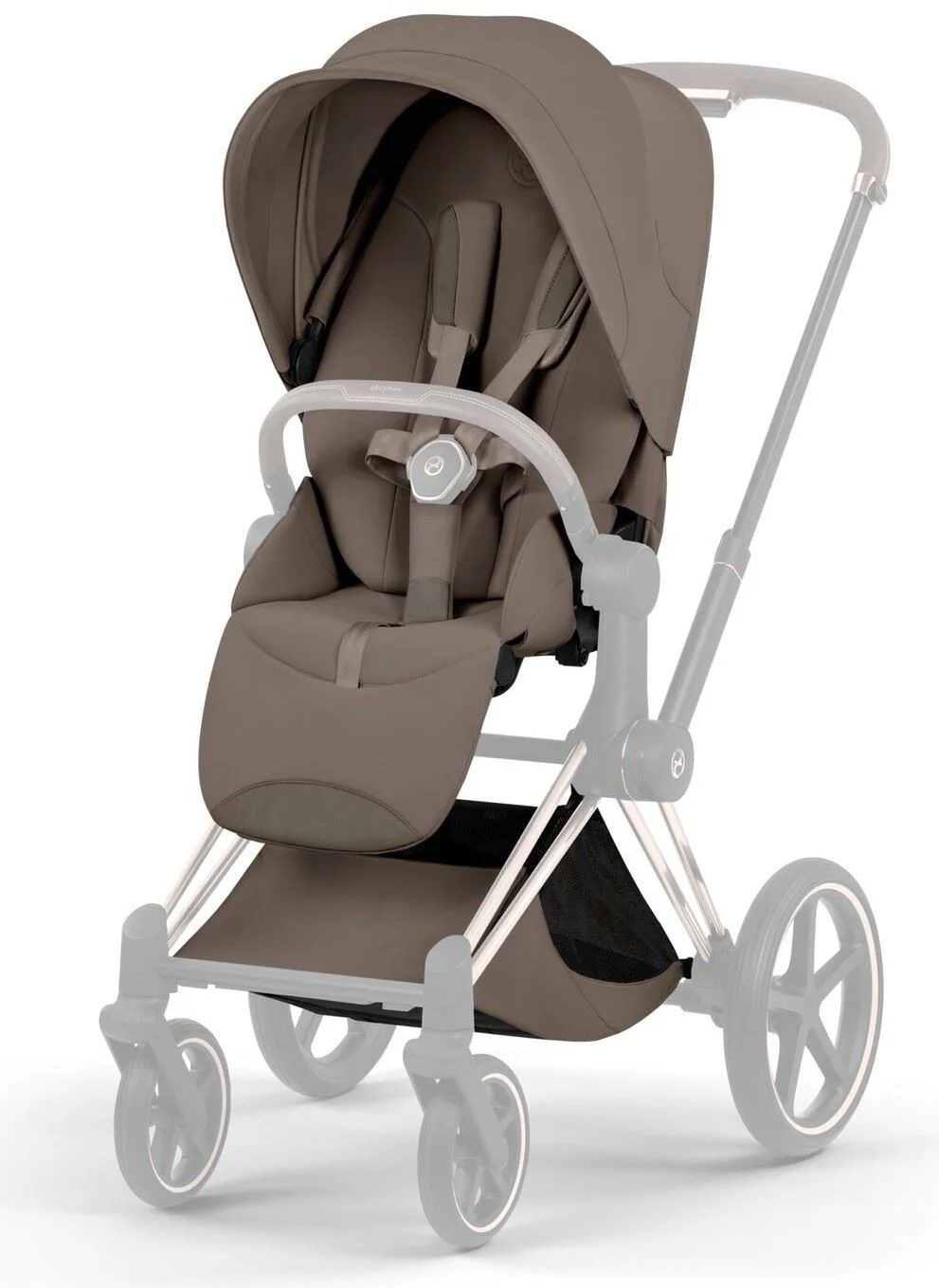image for Set textil pentru carucior Cybex Priam Style Coconut Brown 2026 foto