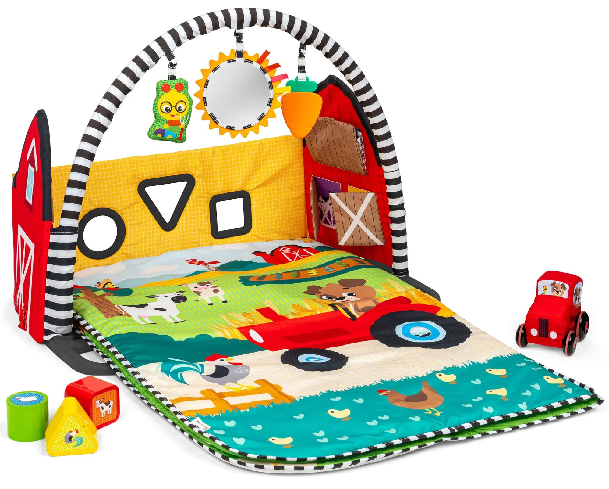 image for Salteluta de activitati 4 in 1 Baby Einstein Busy Barnyard foto