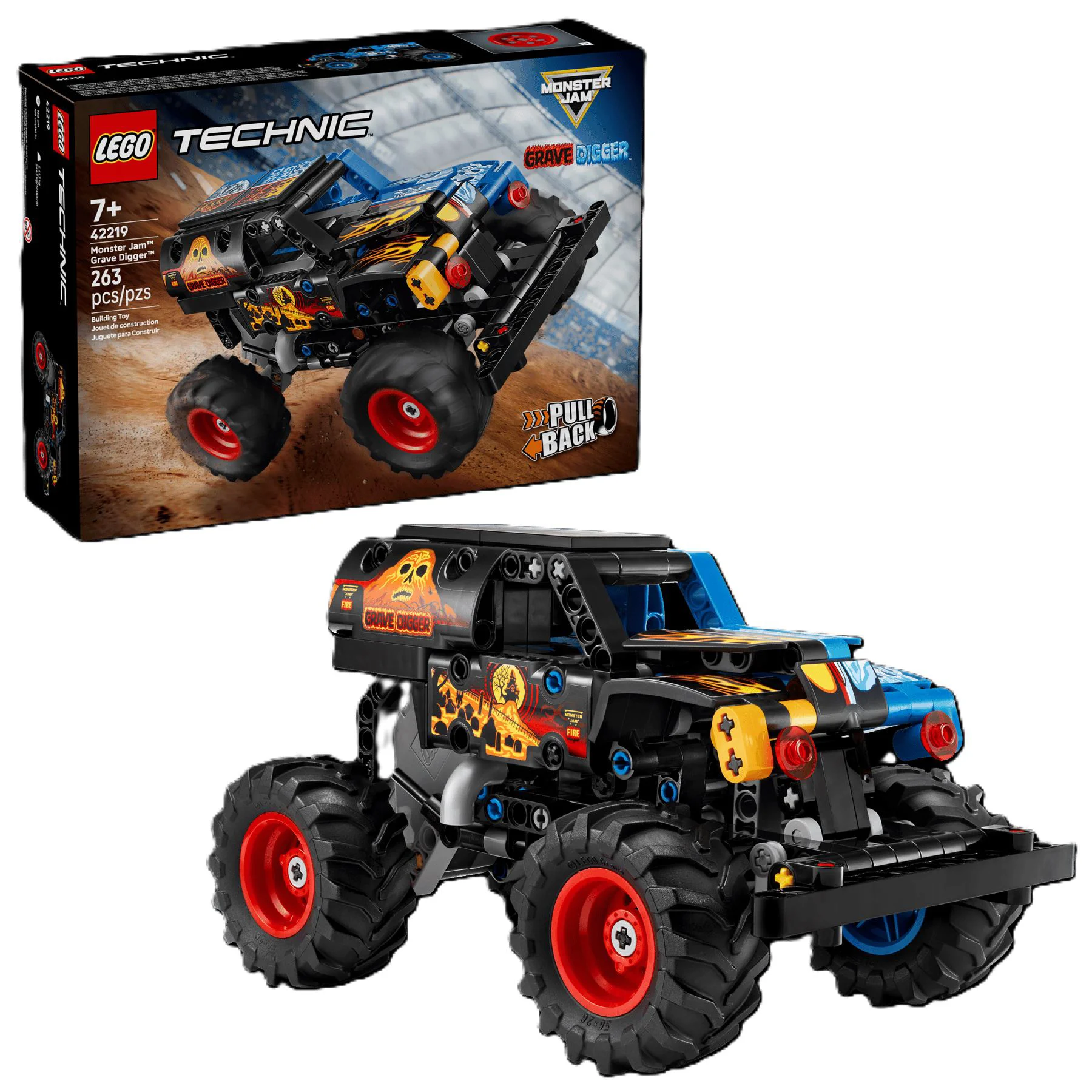 image for LEGO Technic - Monster Jam Grave Digger Fire and Ice foto