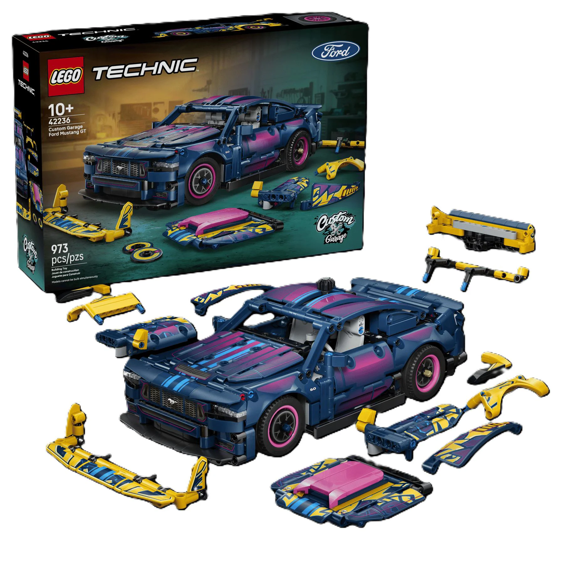 image for LEGO Technic - Custom Garage Ford Mustang GT foto