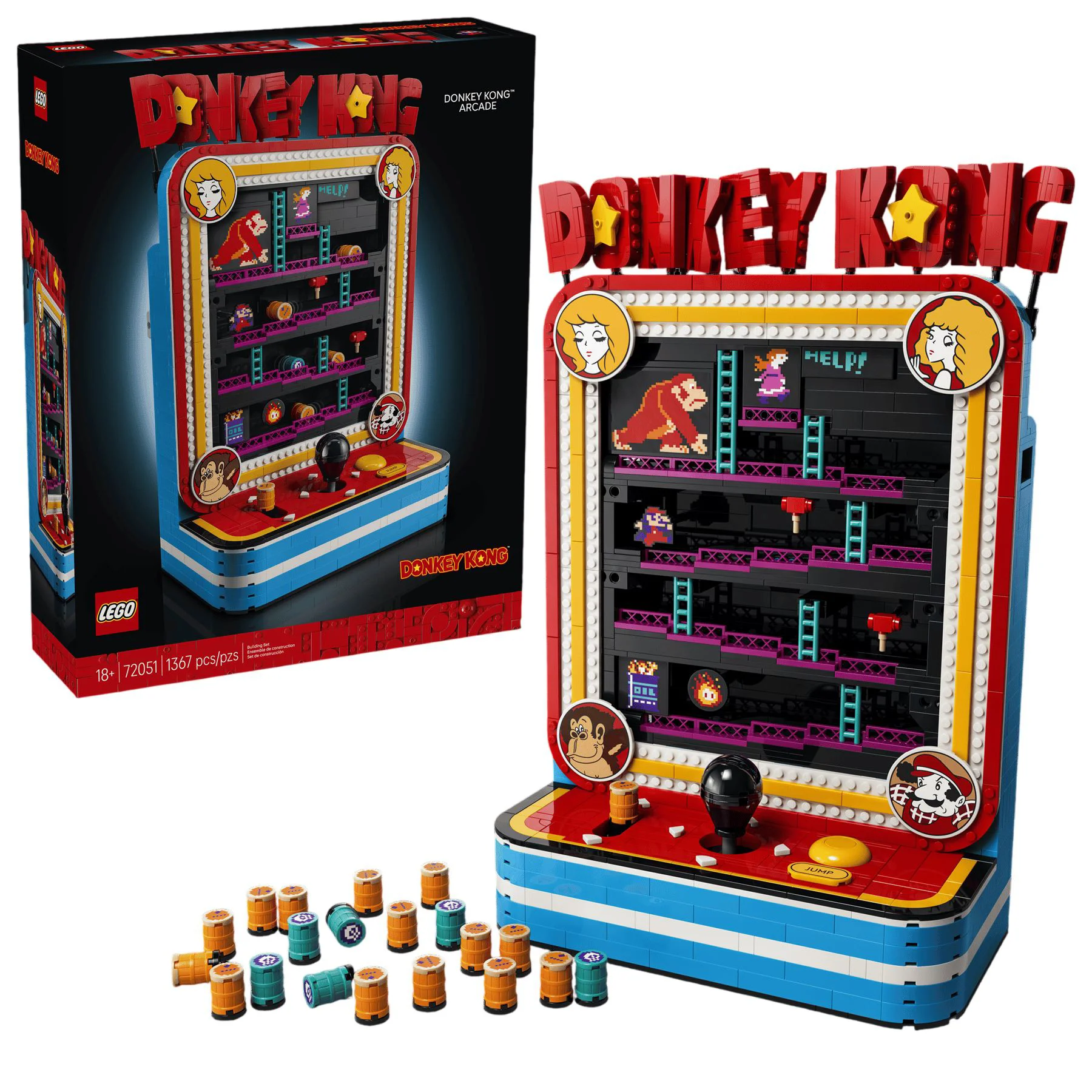 LEGO Super Mario - Donkey Kong Arcade foto