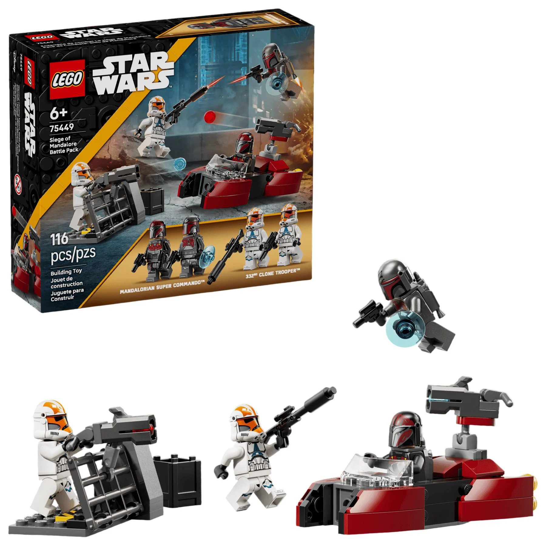 image for LEGO Star Wars - Asediul Mandalore Battle Pack foto