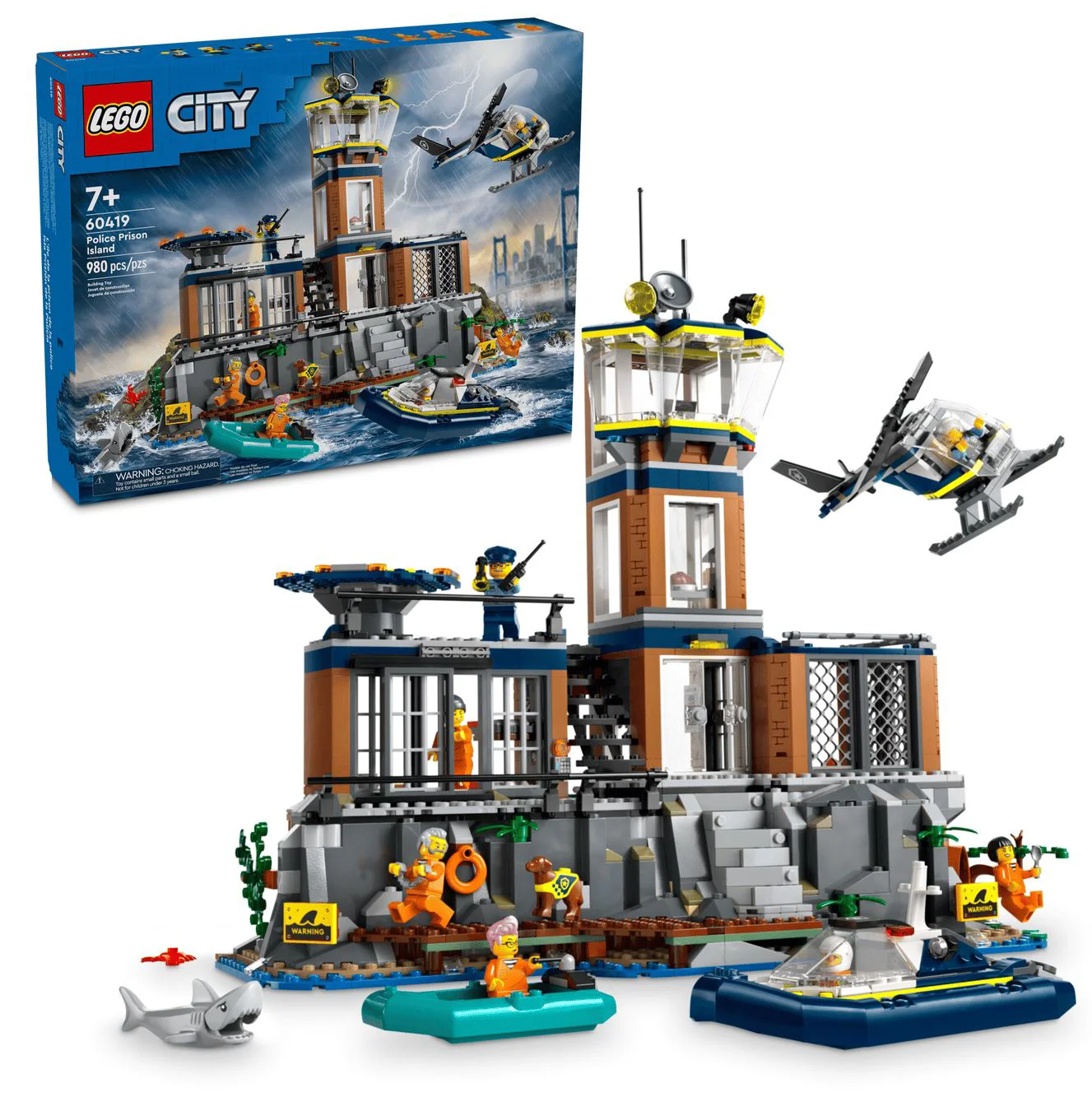 image for LEGO City - Insula-inchisoare a Politiei foto