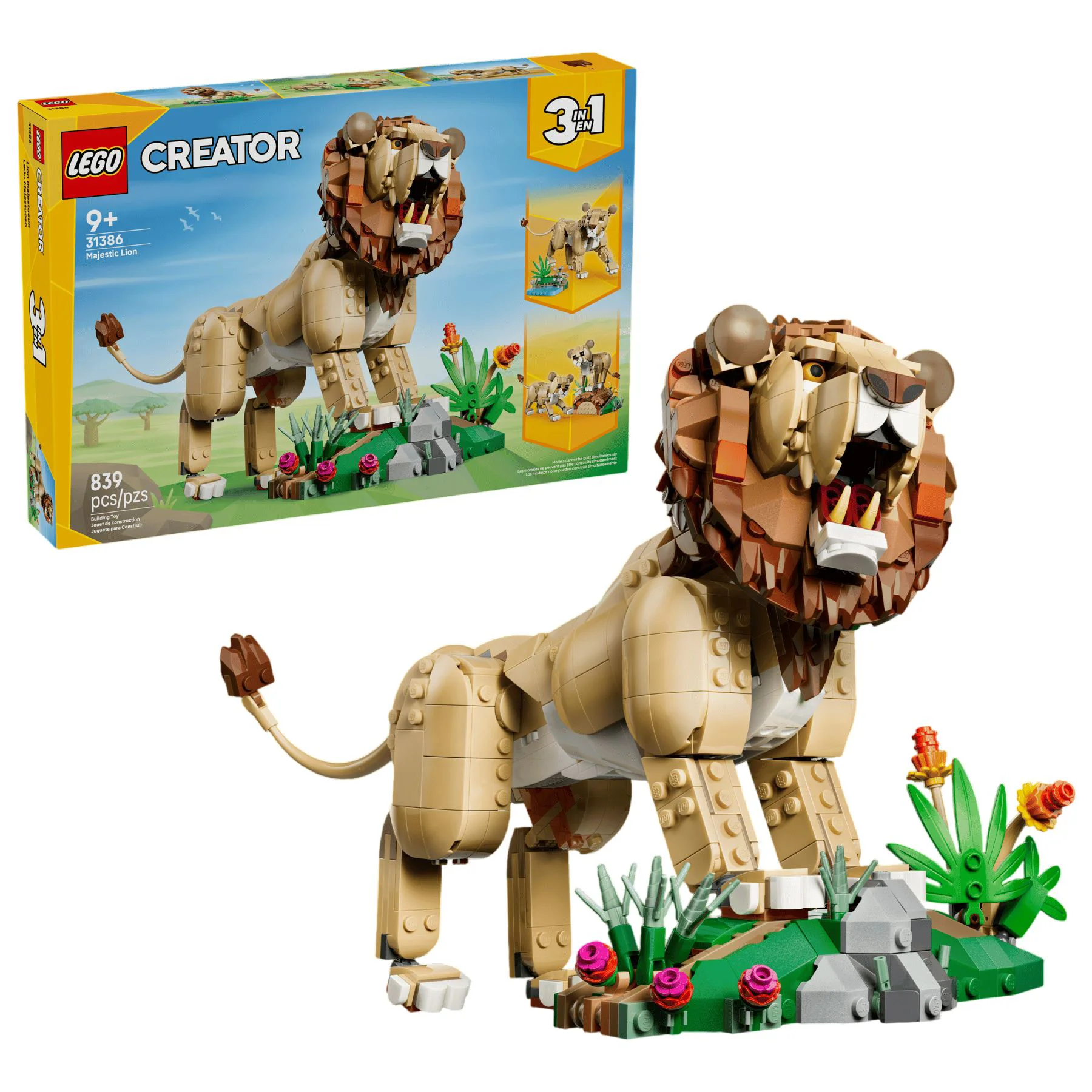 LEGO Creator - Дикие животные: Величественный лев foto