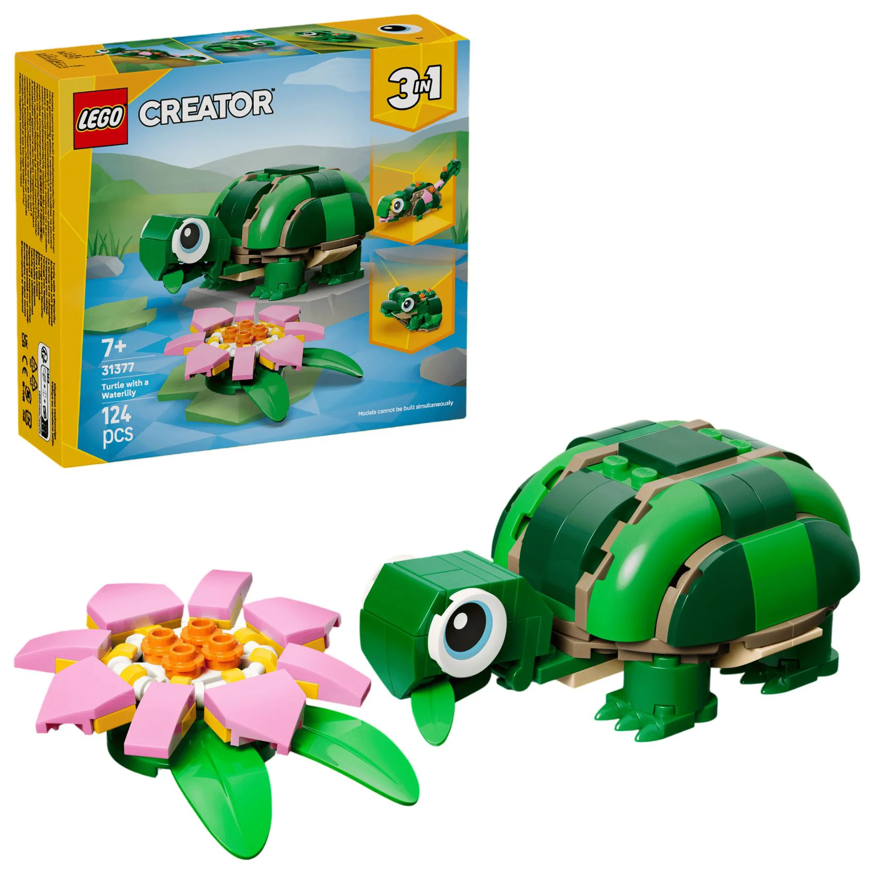 image for LEGO Creator - Broasca Testoasa cu Floare de Nufar foto