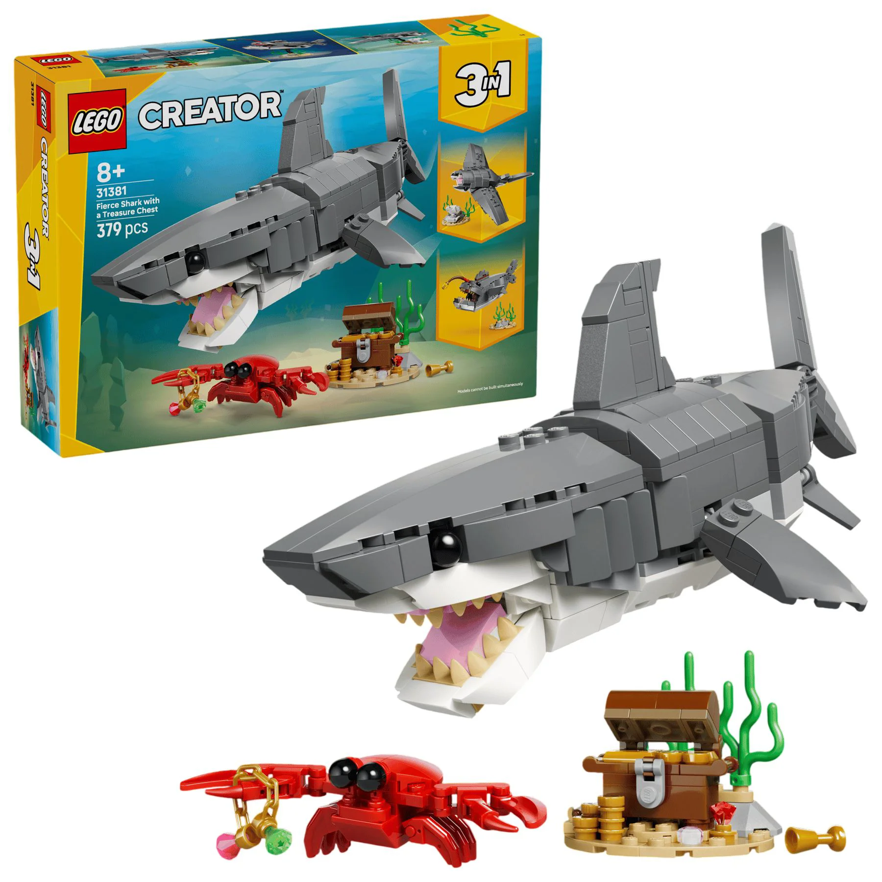 image for LEGO Creator - Rechin cu Cufar de Comori foto