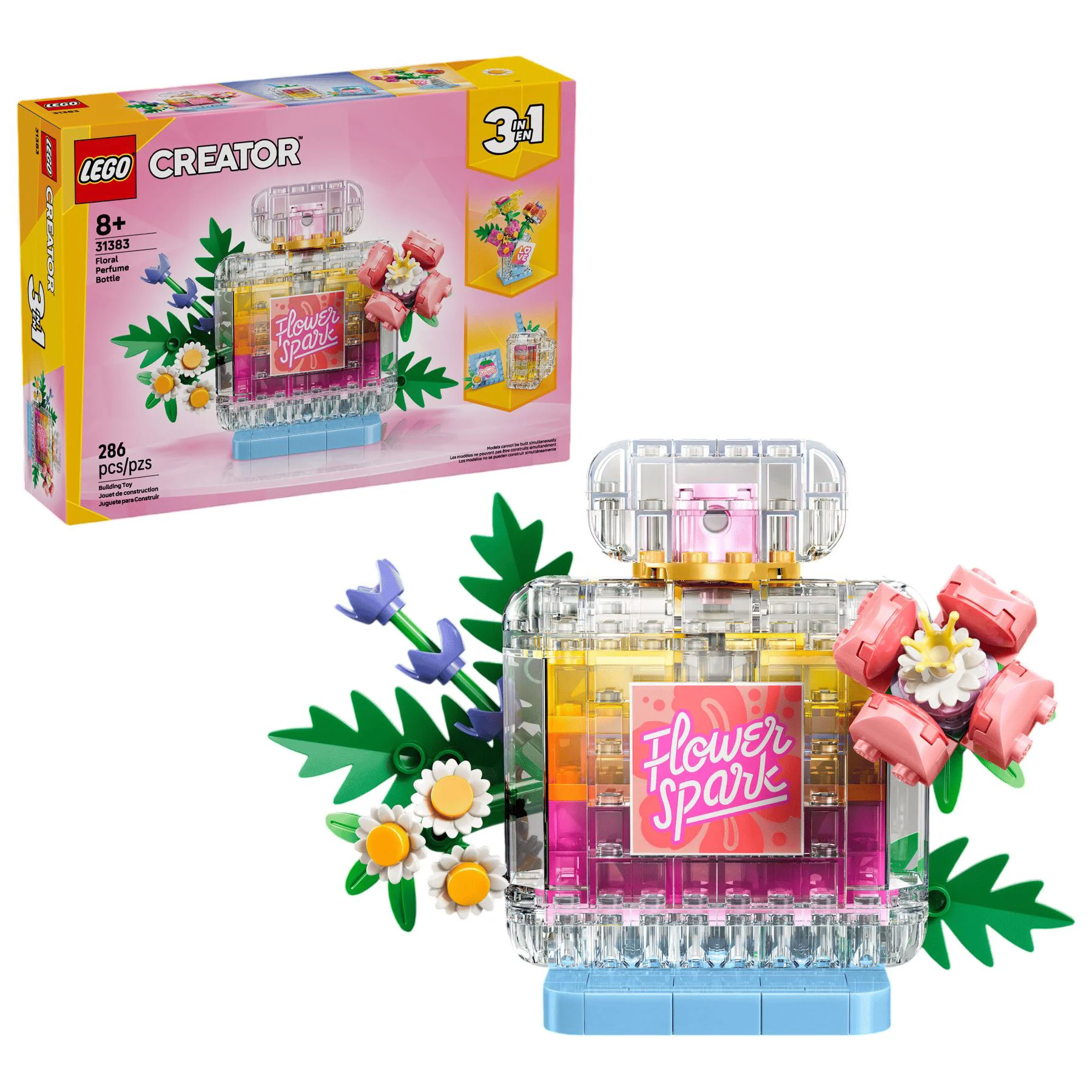 image for LEGO Creator - Flacon de Parfum cu Decor Floral foto