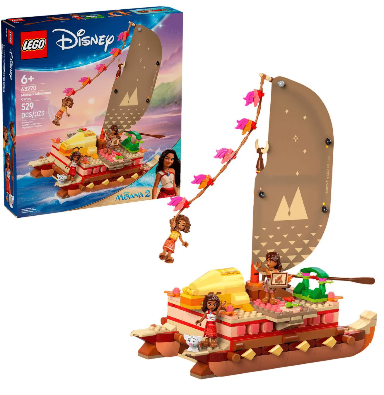 LEGO Disney - Moana Canoea de Aventura foto