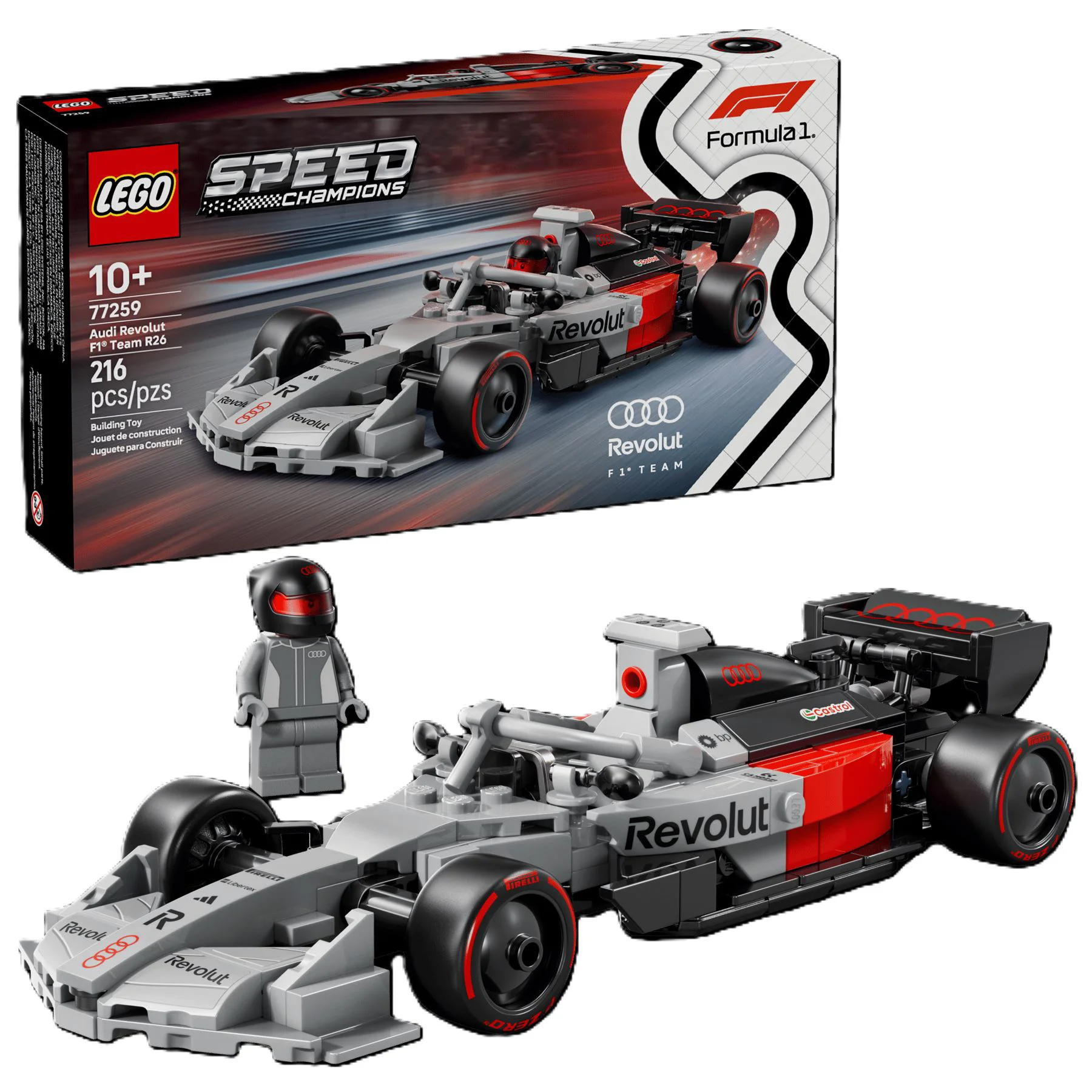 image for LEGO Speed Champions - Audi Revolut F1 Team R26 foto