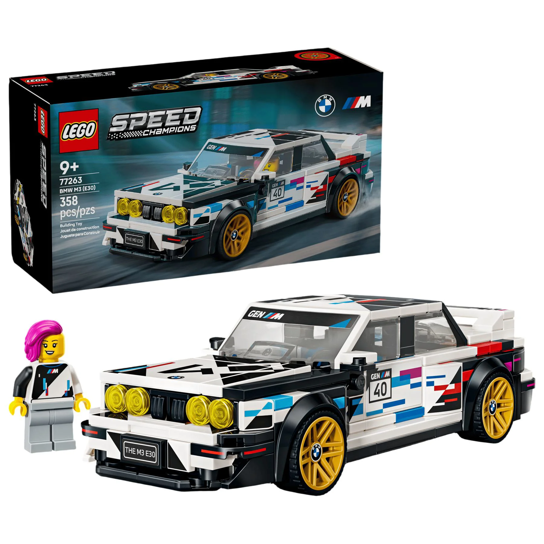 image for LEGO Speed Champions - BMW M3 (E30) foto