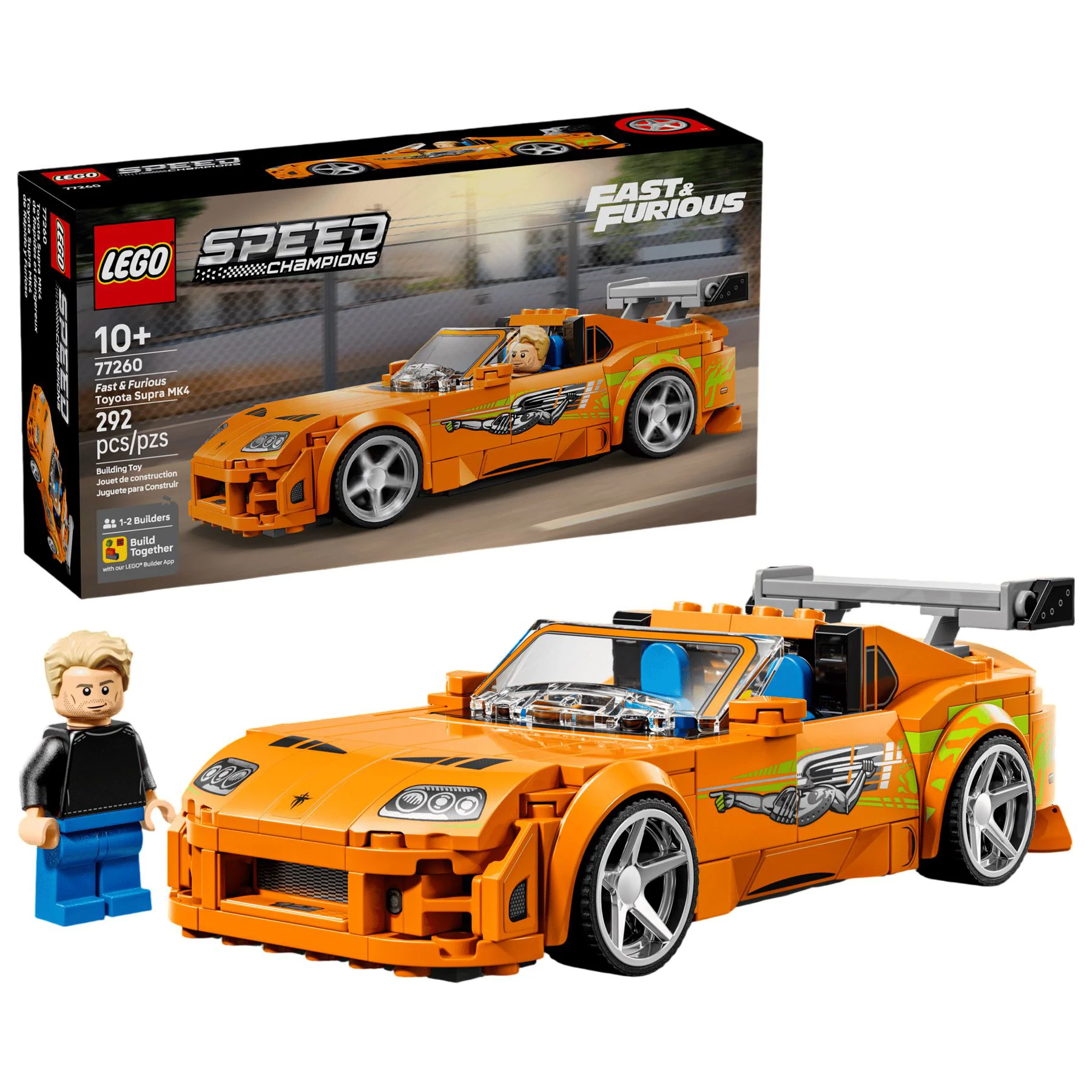 image for LEGO Speed Champions - The Fast and The Furious Toyota Supra MK4 foto
