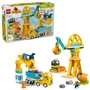 LEGO Duplo - 3 in 1 Santier de Constructii si Vehicule foto