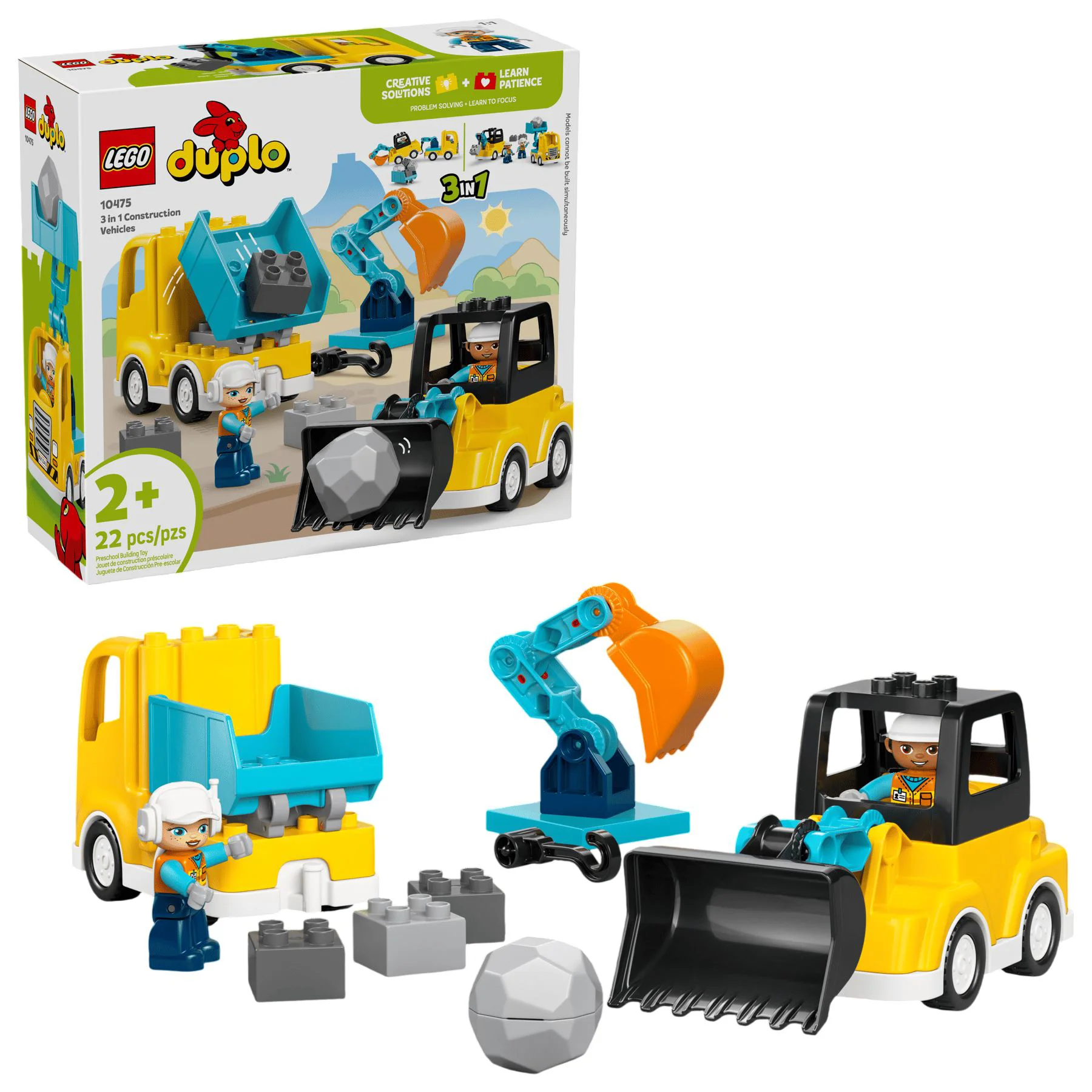 image for LEGO Duplo - Строительная техника 3 в 1 foto