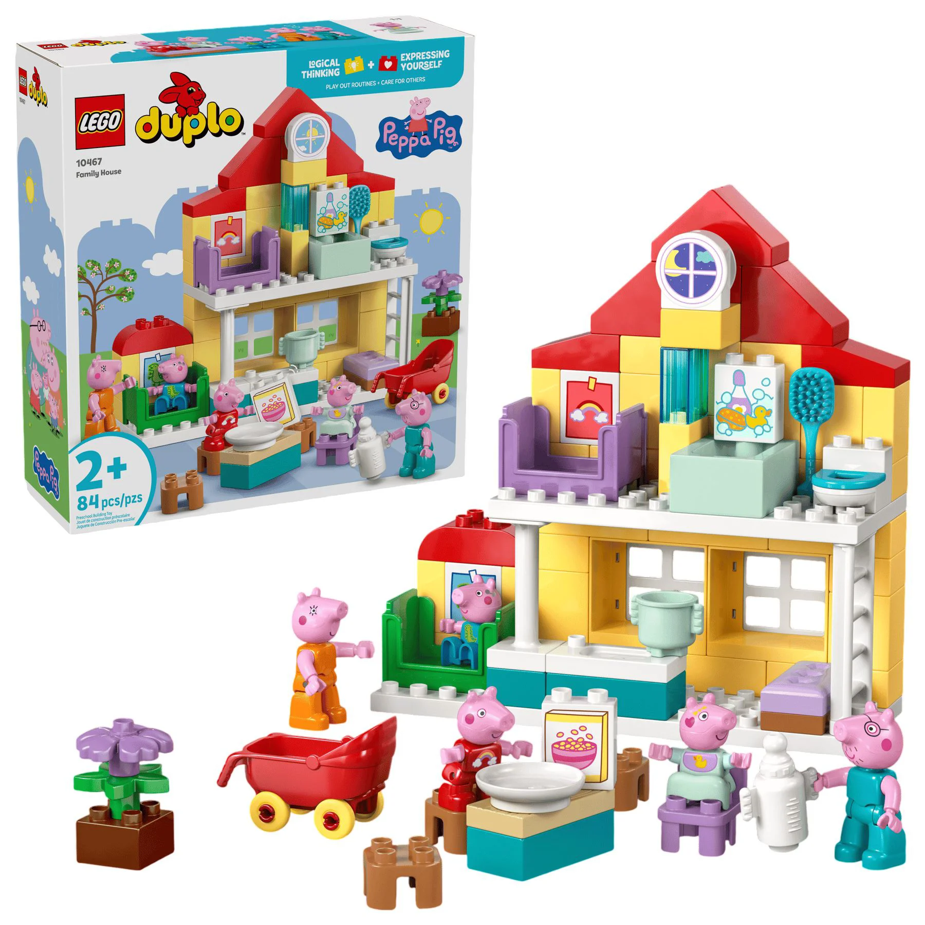 LEGO Duplo - Семейный дом Peppa Pig foto