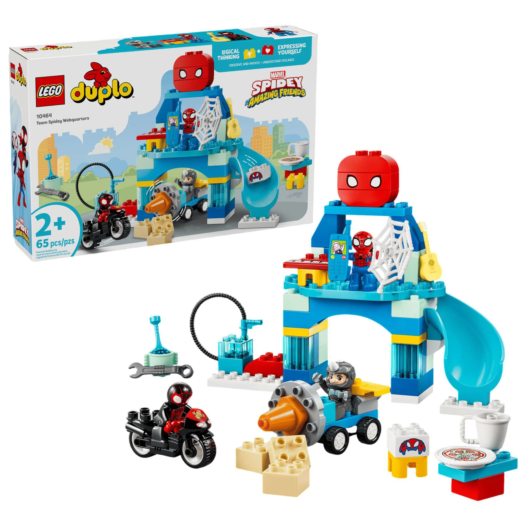 image for LEGO Duplo - Team Spidey Webquarters foto