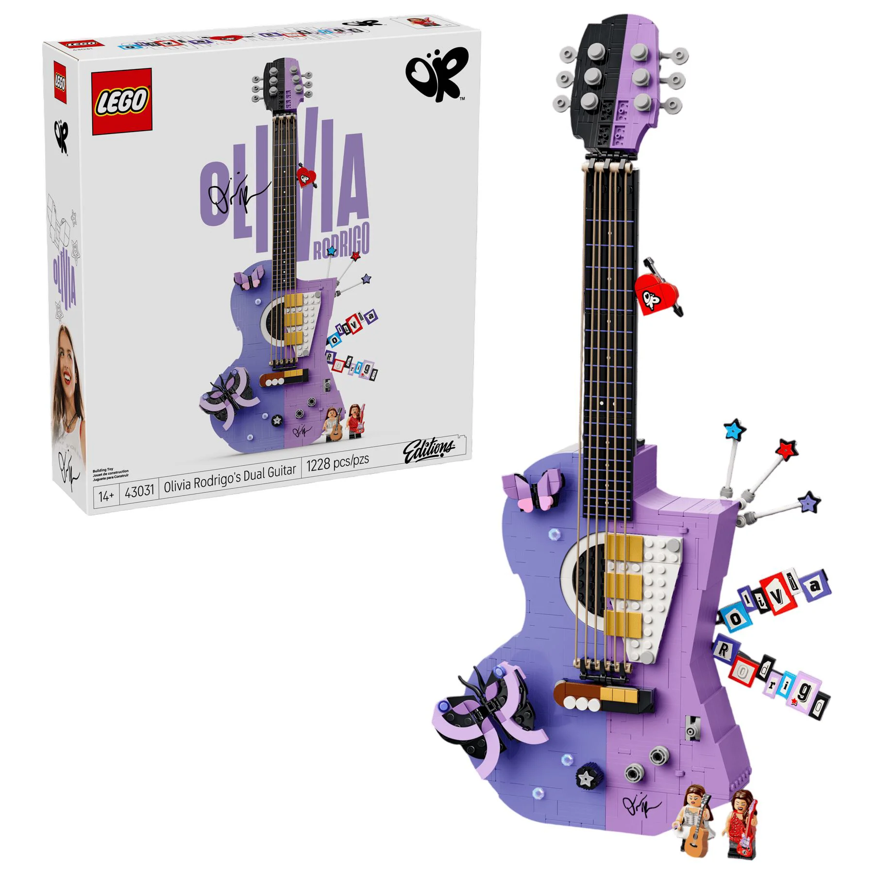 LEGO Editions - Chitara Dubla a Oliviei Rodrigo foto