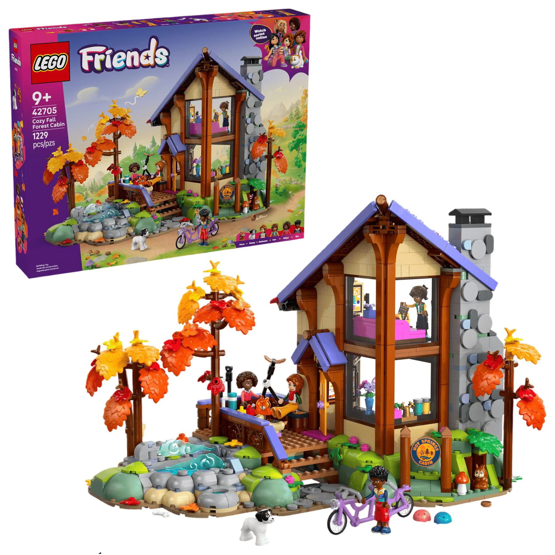 image for LEGO Friends - Осенний домик в лесу foto