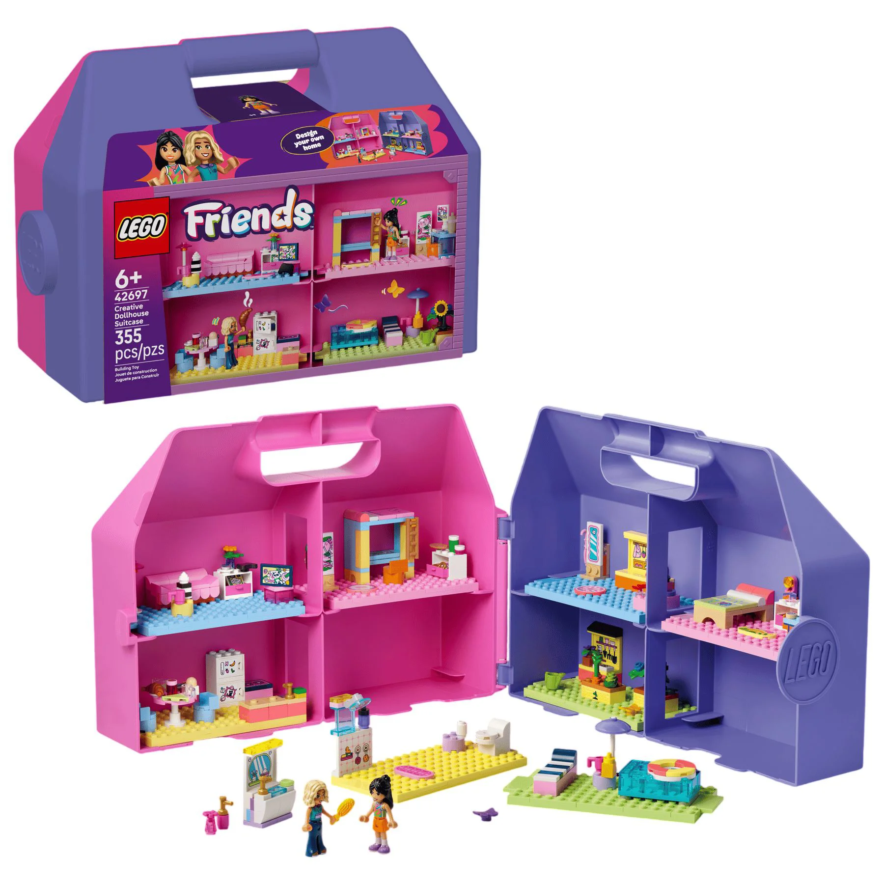 image for LEGO Friends - Креативный кукольный домик-чемодан foto