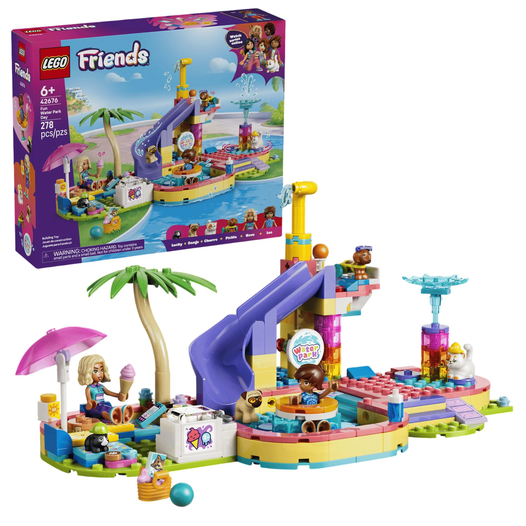 image for LEGO Friends - Весёлый день в аквапарке foto