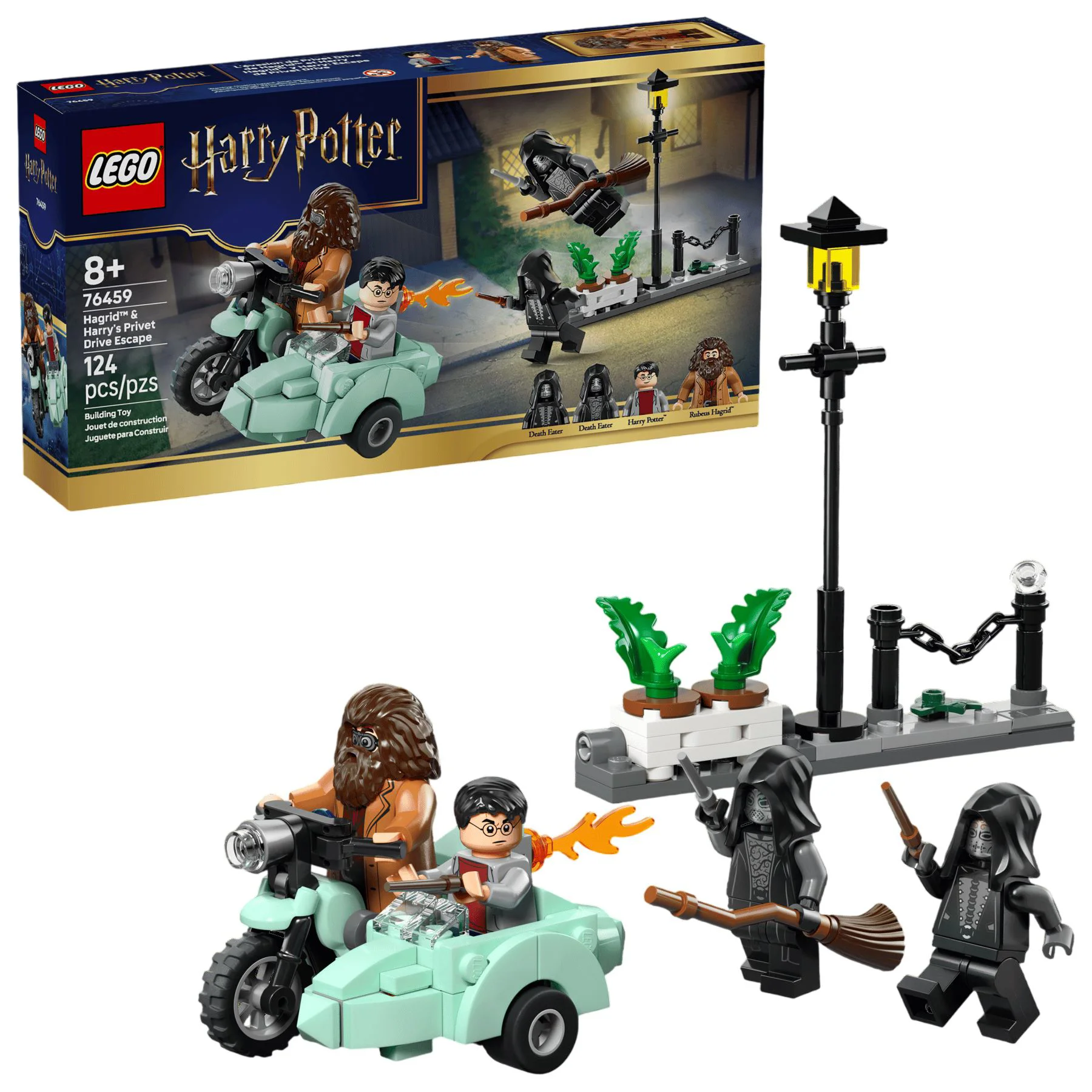 image for LEGO Harry Potter - Evadarea lui Hagrid si Harry de pe Privet Drive foto