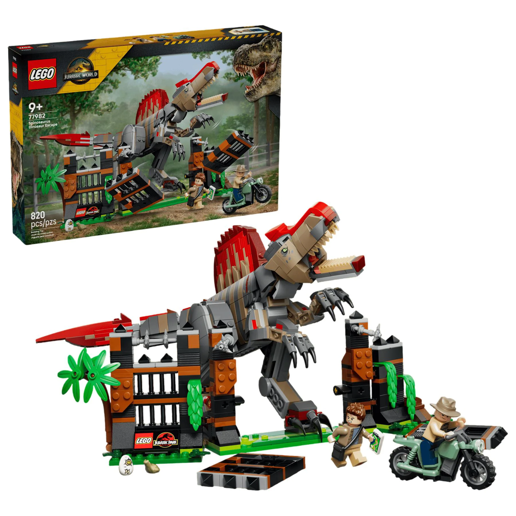 LEGO Jurassic World - Evadarea dinozaurului Spinosaurus foto