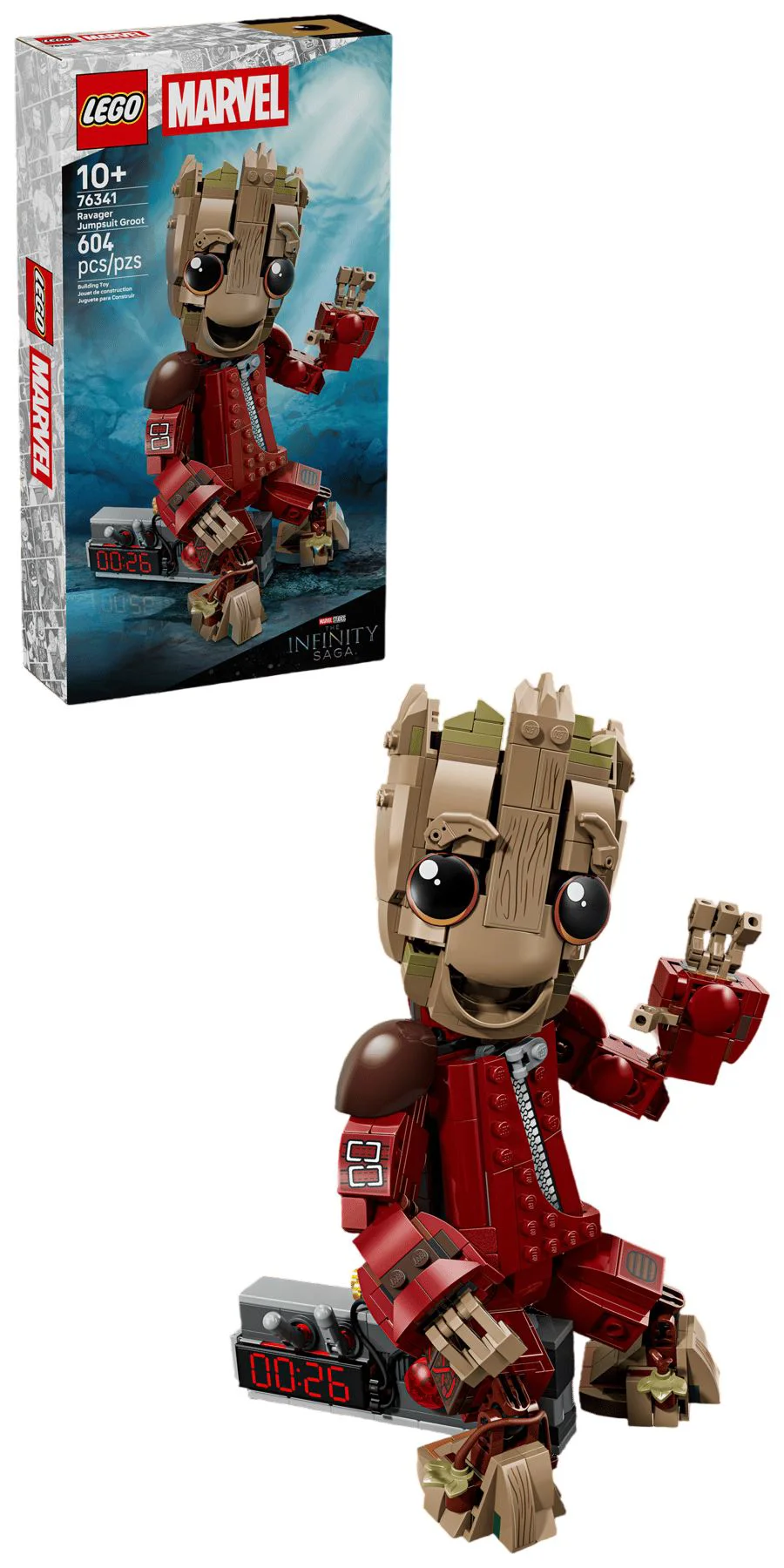 LEGO Marvel - Ravager Jumpsuit Groot foto
