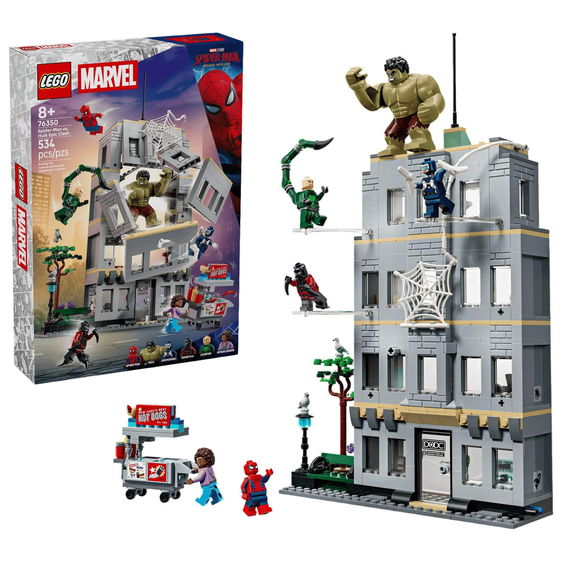 LEGO Marvel - Spider-Man vs. Hulk Epic Clash foto