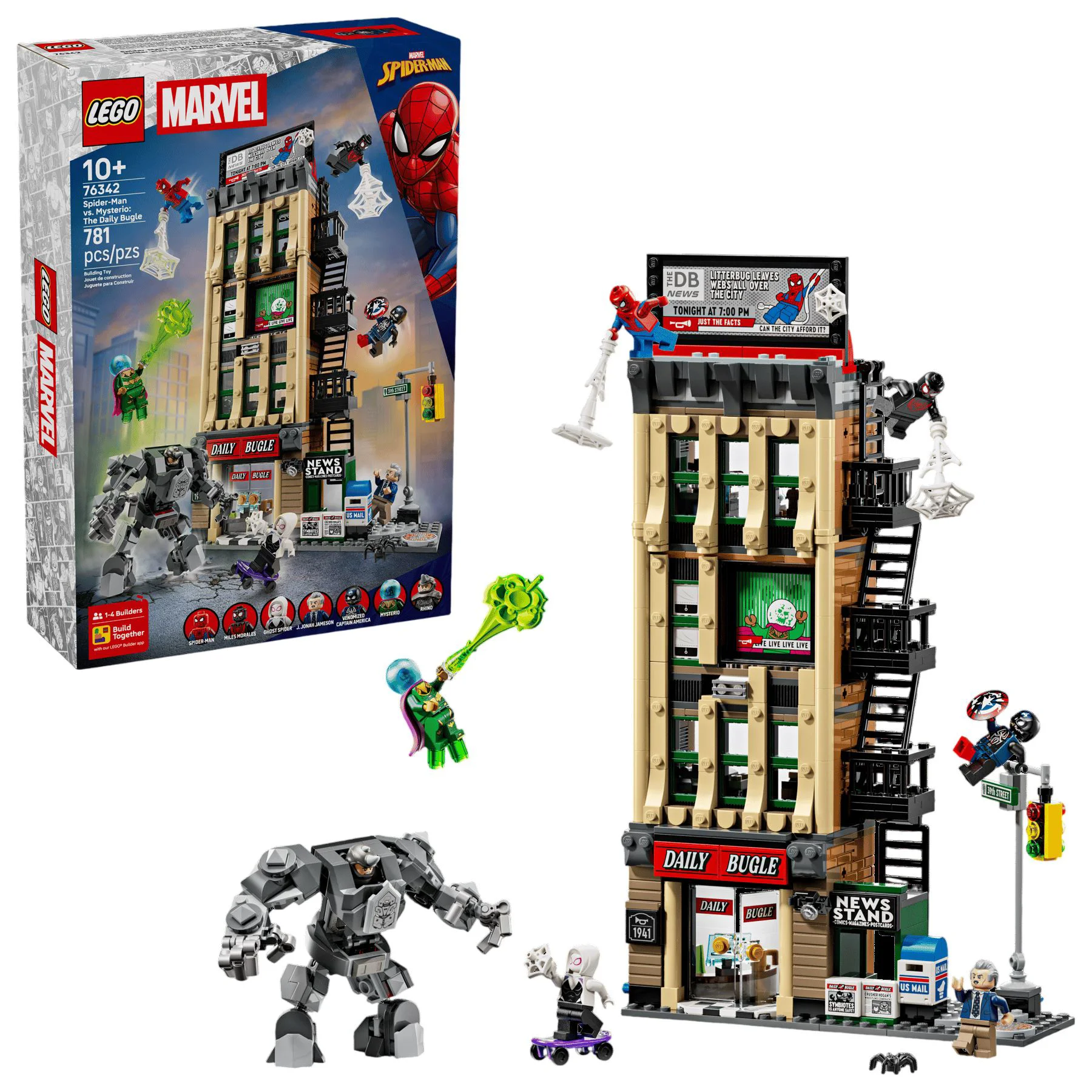 image for LEGO Marvel - Spider-Man vs. Mysterio: The Daily Bugle foto