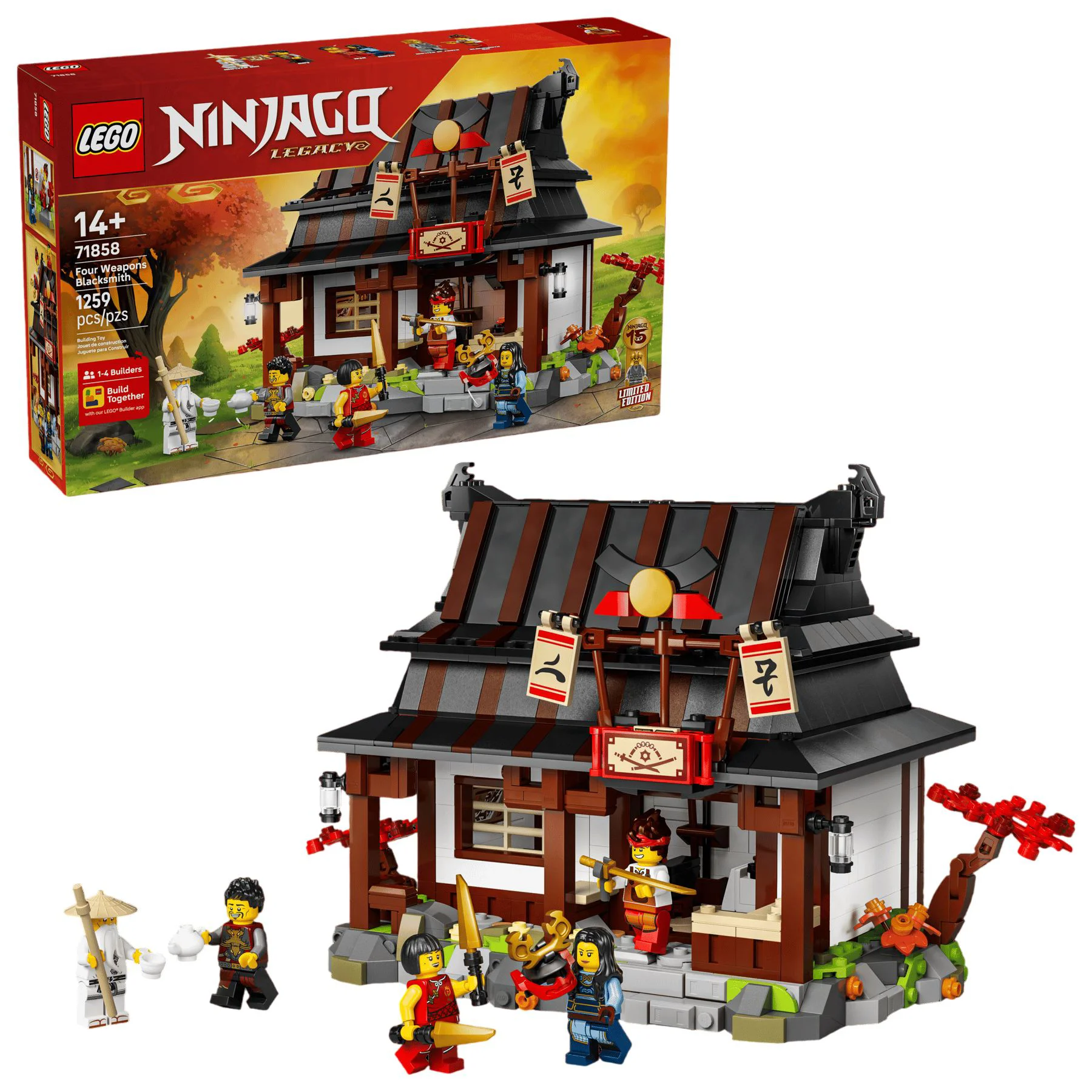 image for LEGO Ninjago - Four Weapons Blacksmith 15th Anniversary foto