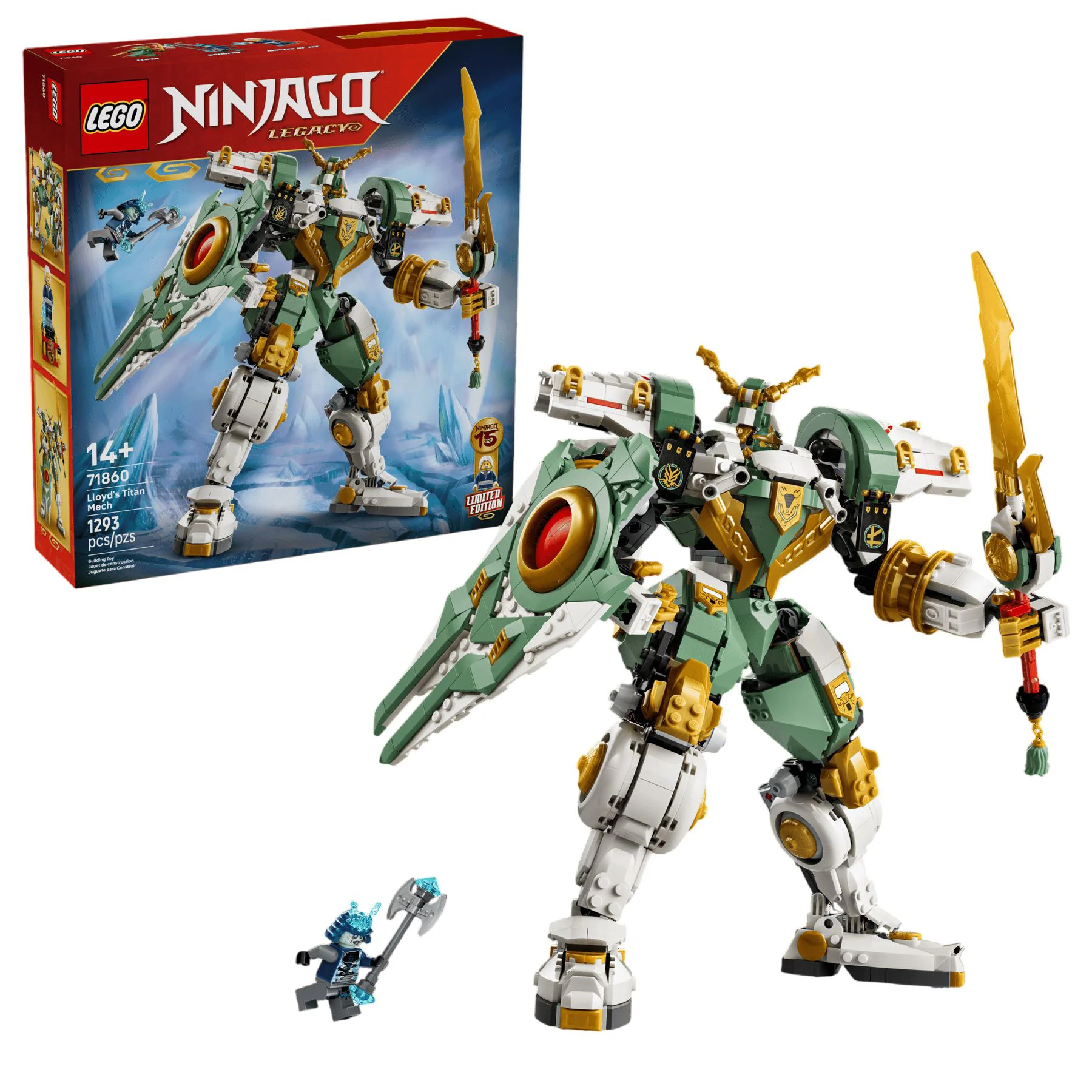 image for LEGO Ninjago - Lloyd's Titan Mech 15th Anniversary foto