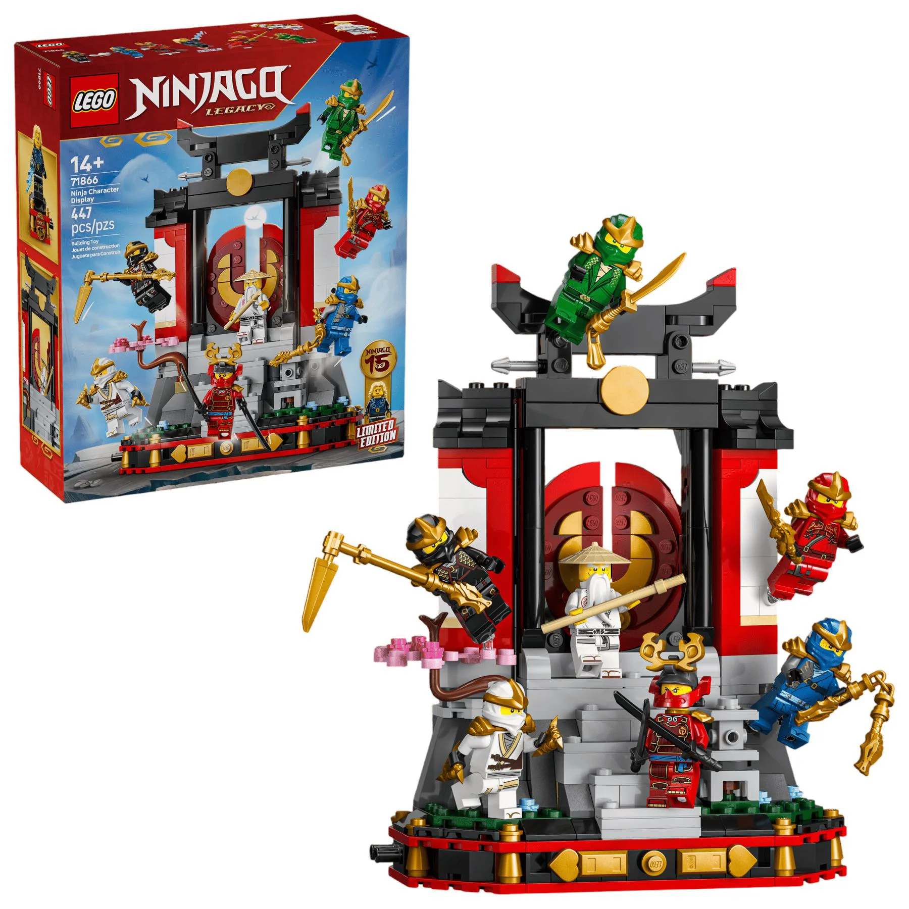 image for LEGO Ninjago - Ninja Character Display 15th Anniversary foto