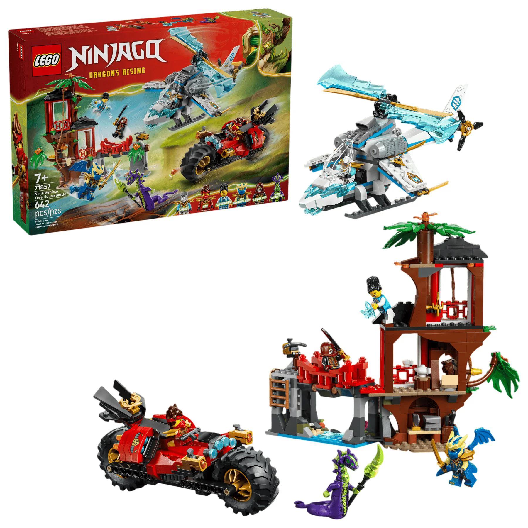 image for LEGO Ninjago - Ninja Vehicle Tree House Battle foto