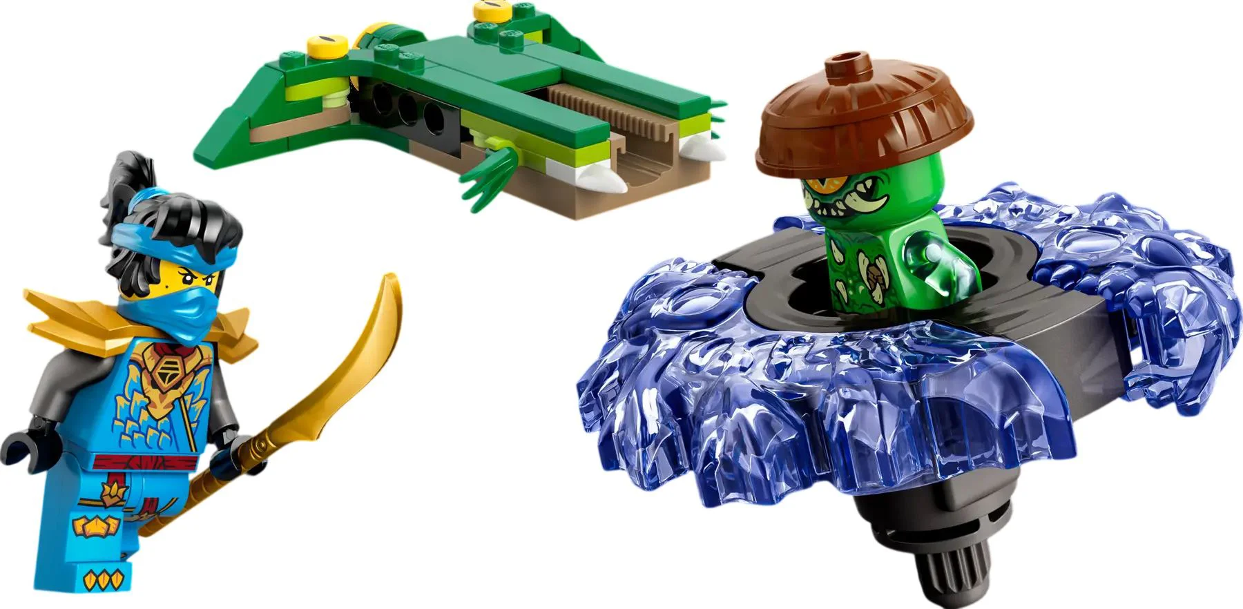 image for LEGO Ninjago - Nya vs. Mutation Monster Spinner foto