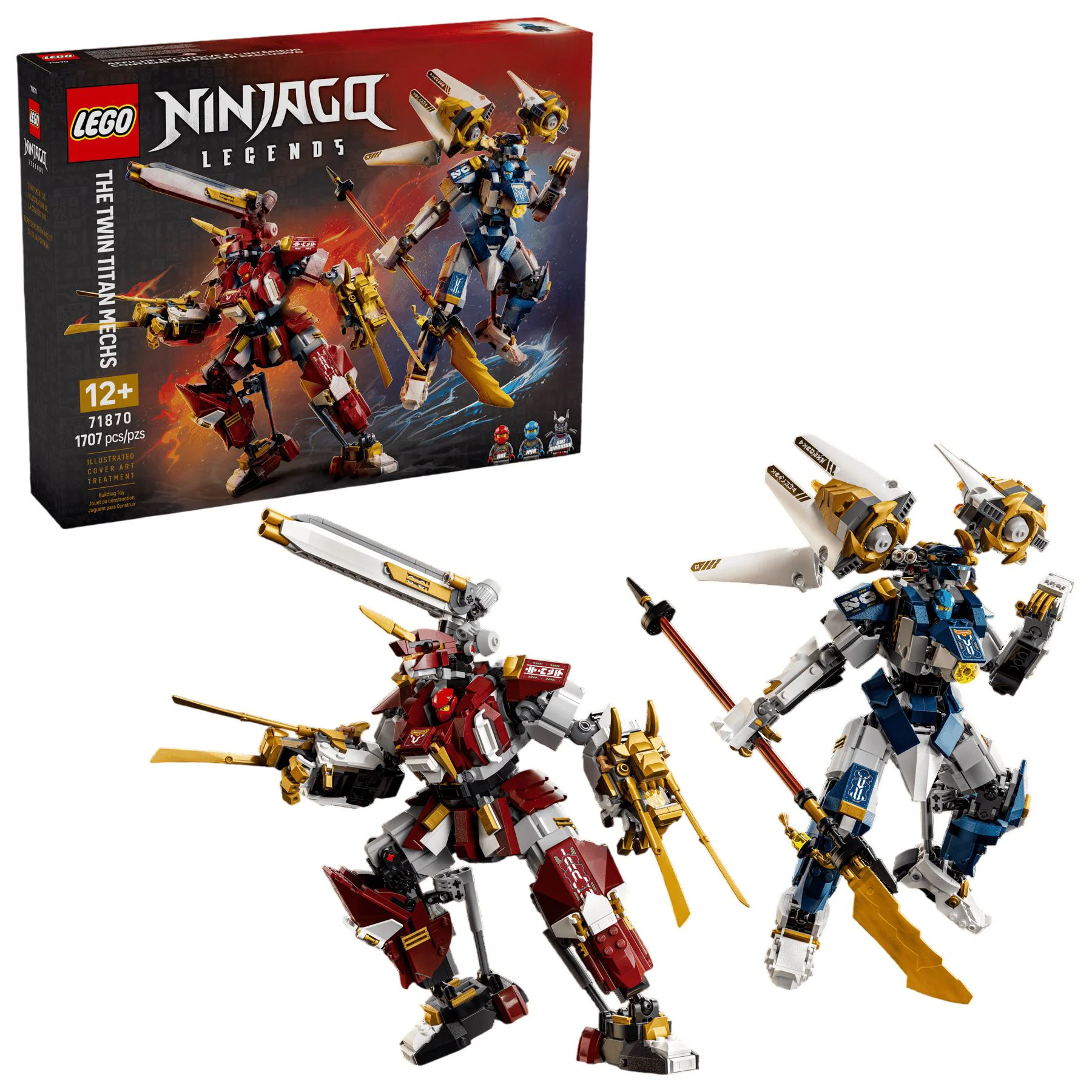 image for LEGO Ninjago - The Twin Titan Mechs foto